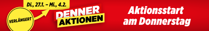Info: Ab nächster Woche ist der Aktionsstart am Donnerstag