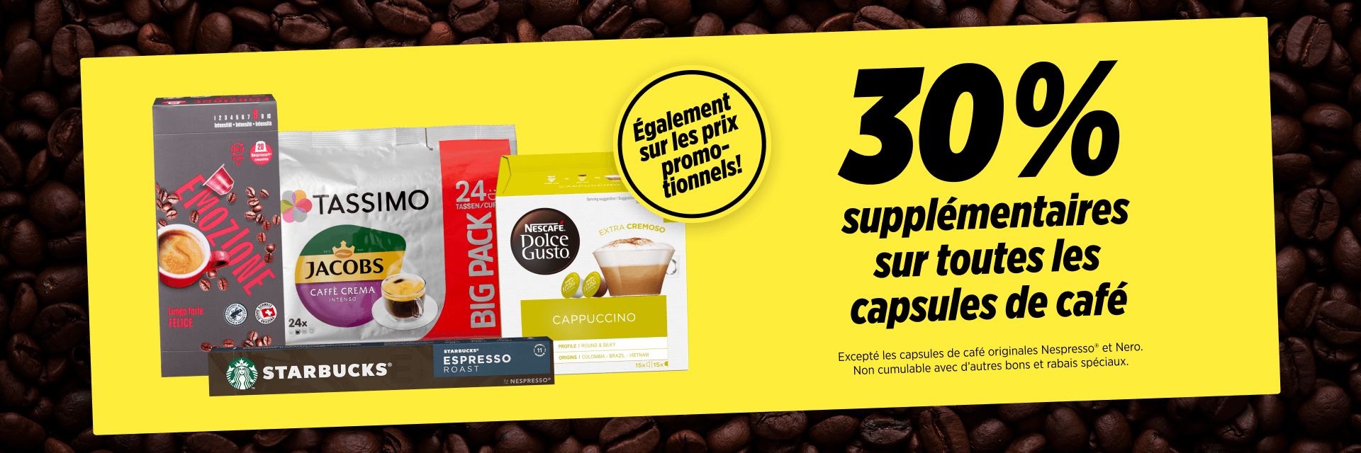 Capsules de café
