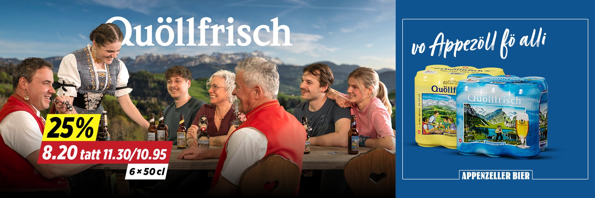 Quöllfrisch BIer