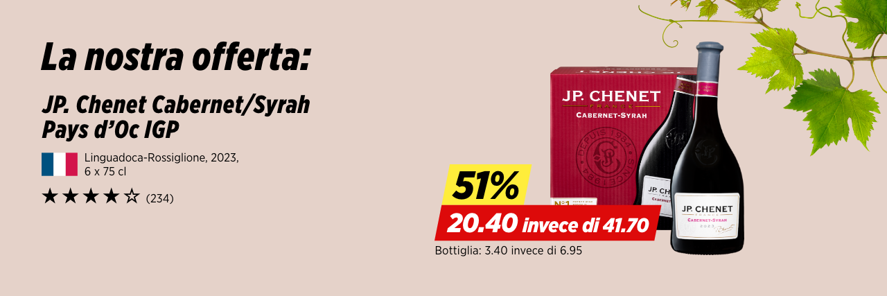 JP. Chenet Cabernet/Syrah Pays d’Oc IGP
