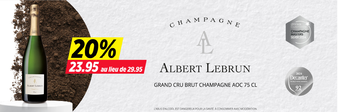 Albert Lebrun Grand Cru Brut Champagne AOC