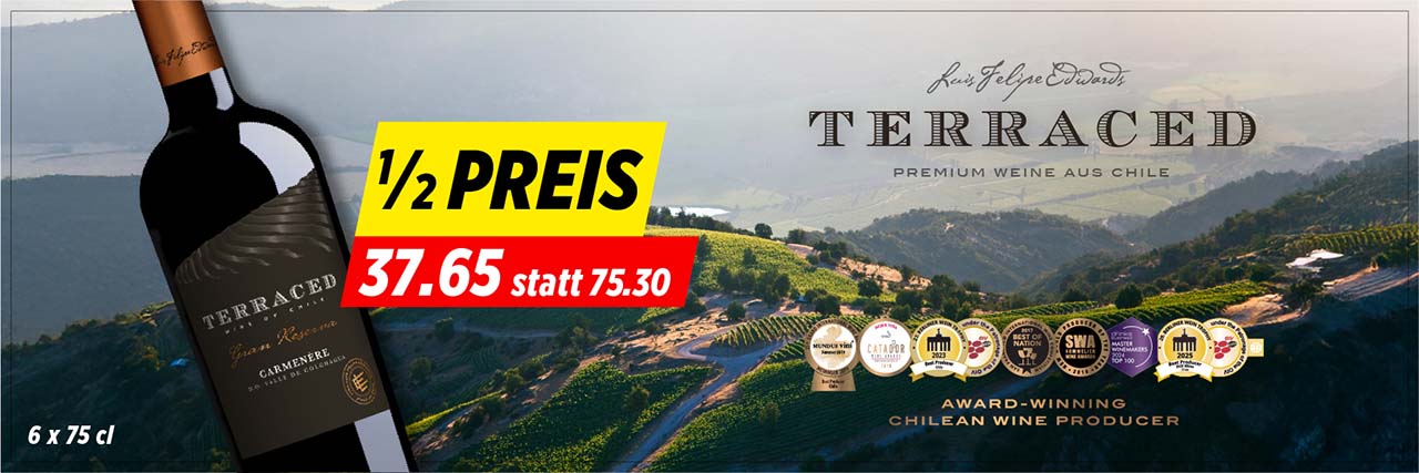 Luis Felipe Edwards Terr Carménère 75cl