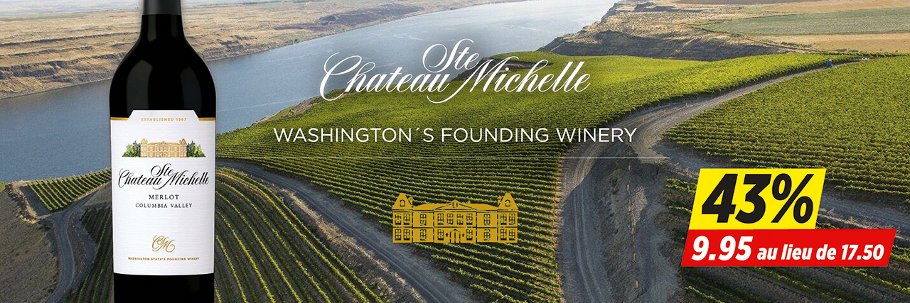 Château Ste Michelle Merlot Columbia Valley 75cl
