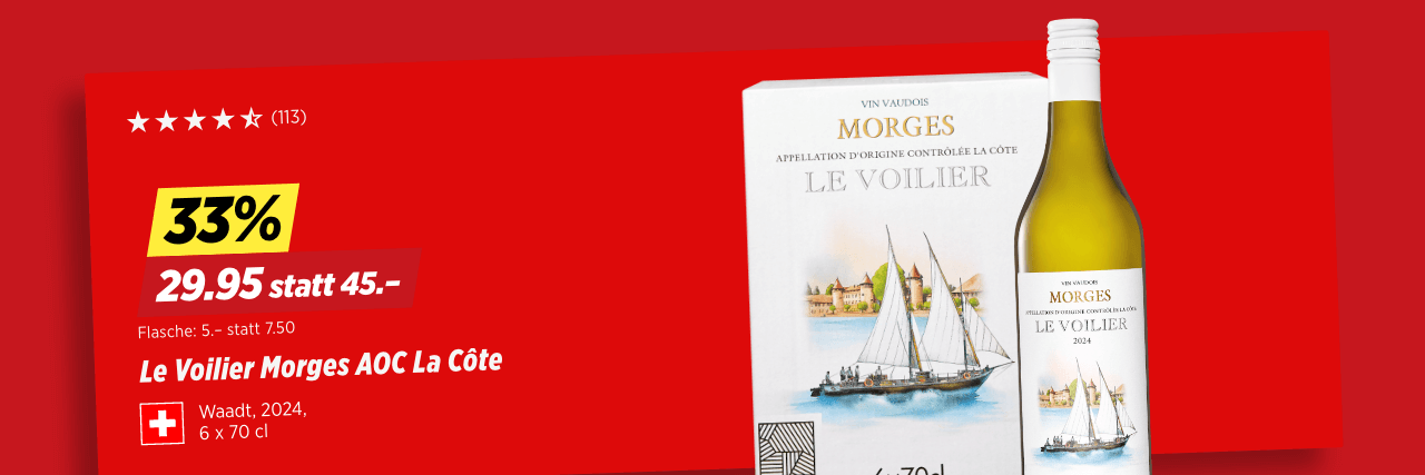 Le Voilier Morges AOC La Côte