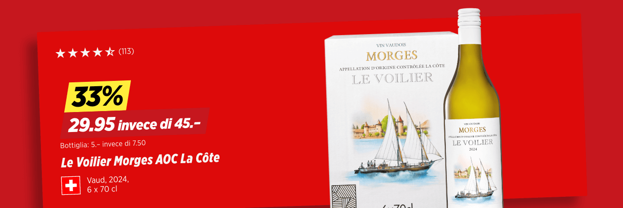 Le Voilier Morges AOC La Côte